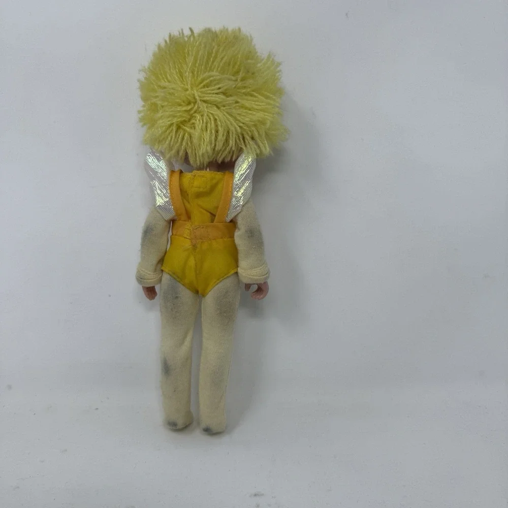 Vintage Rainbow Bright Canary Yellow 1983 Poseable Doll Hallmark